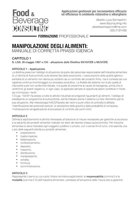 Pdf Manuale Di Corretta Prassi Igienica Haccp Dokumen Tips