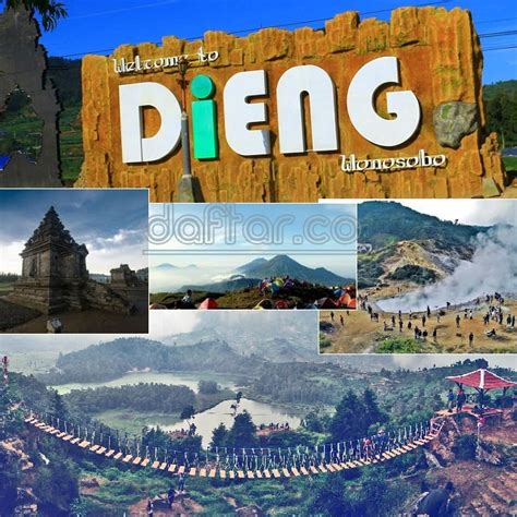 Obyek Wisata Dieng Wonosobo Jawa Tengah Daftarco