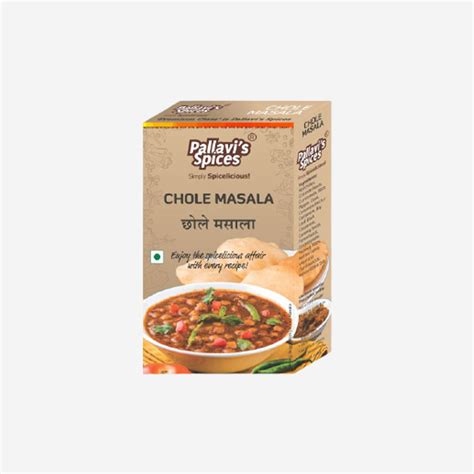 Pallavis Spices Chole Masala 50 Gms Foodland