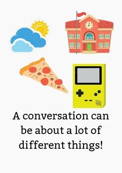 Social Story Initiating Conversation By Abigail Pendley TPT