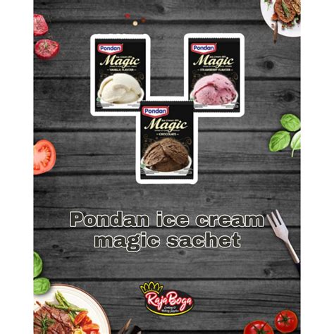 Jual Pondan Ice Cream Sachet Gram All Varian Shopee Indonesia