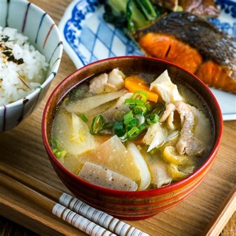 Tonjiru Pork And Vegetable Miso Soup Video 豚汁 • Just One Cookbook