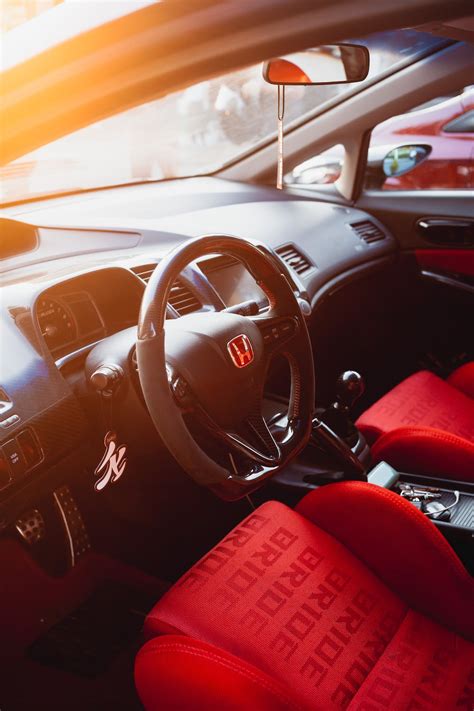 Interior of a Honda Civic FD · Free Stock Photo