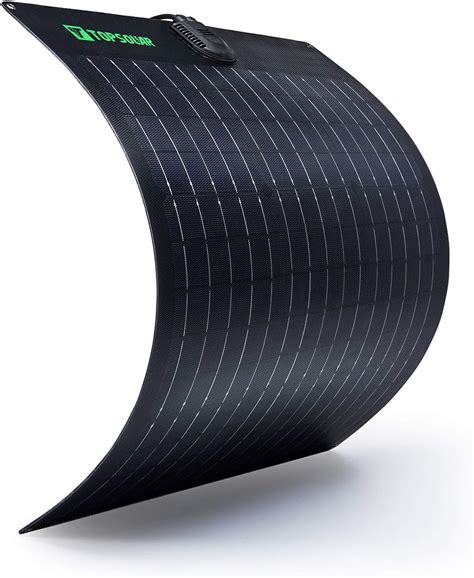 Amazon Topsolar Flexible Solar Panel W V V Monocrystalline