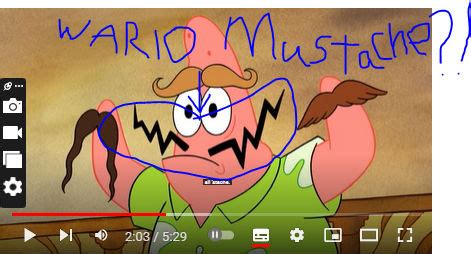 Wario Mustache References In The Patrck Show by amirisrcdf1163 on ...