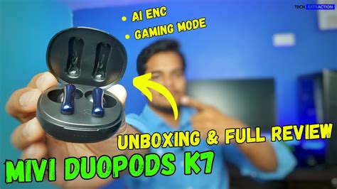 Mivi Duopods K Unboxing And Review Of Mivi Duopods K Ai Enc