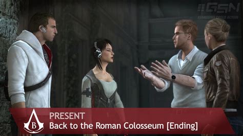 Assassin S Creed Brotherhood Ending Back To Colosseum Youtube