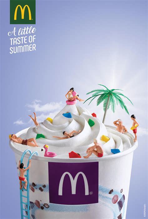 McDonald s convierte sus helados en estampas veraniegas en esta campaña