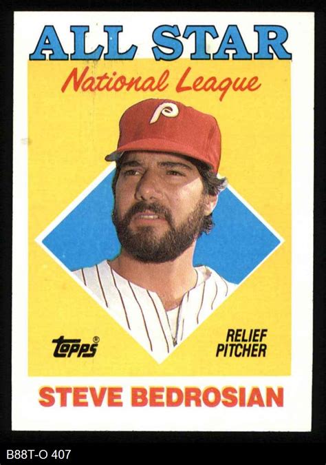 Topps All Star Steve Bedrosian