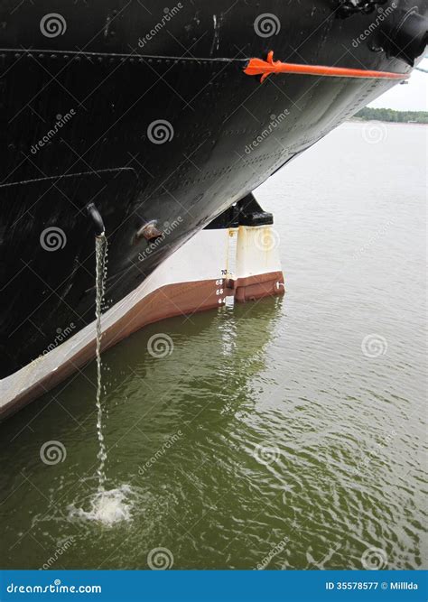 Old Sailing Ship Rudder Stock Image Image Of Navy Nautical 35578577