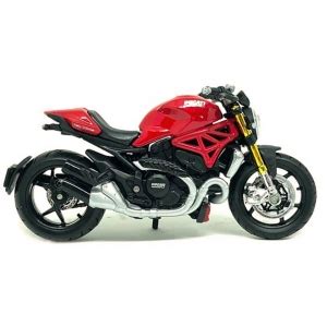 Miniatura Moto Ducati Monster 1200S Vermelha Maisto 1 18 Mister Braga