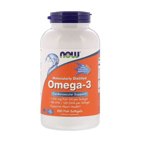 Now Foods Molecularly Distilled Omega