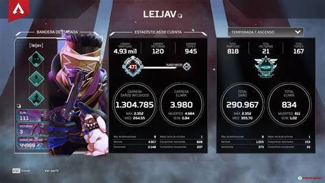 Cuenta Apex Legends Nivel Apex Legends Account Level Usd