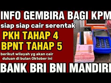 Pkh Hari Ini Info Gembira Bagi Kpm Pencairan Pkh Tahap Bpnt Tahap