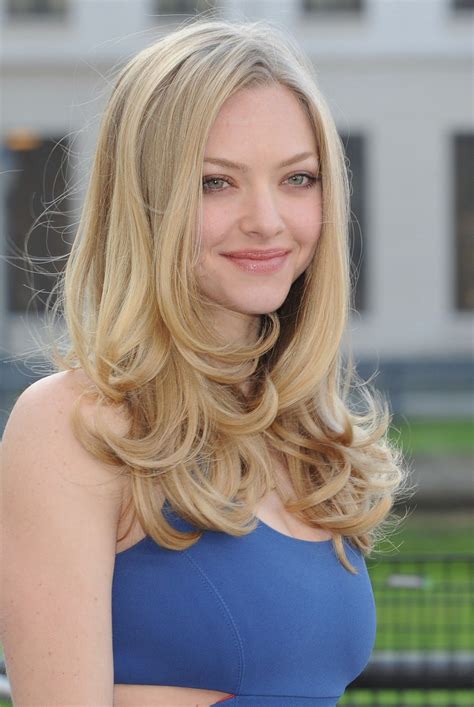 Amanda Seyfried Amanda Seyfried Hair Blonde Hair Blow Out