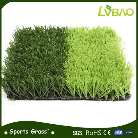 Lvbao High Performance No Infill Plastic Futsal Pe Anti Fire Durable Outdoor Grass Soccer