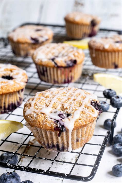 Vegan Blueberry Lemon Muffins My Pure Plants