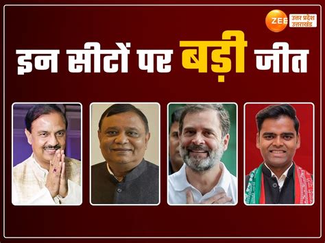 Five Biggest Win In Uttar Pradesh Lok Sabha Election Result 2024