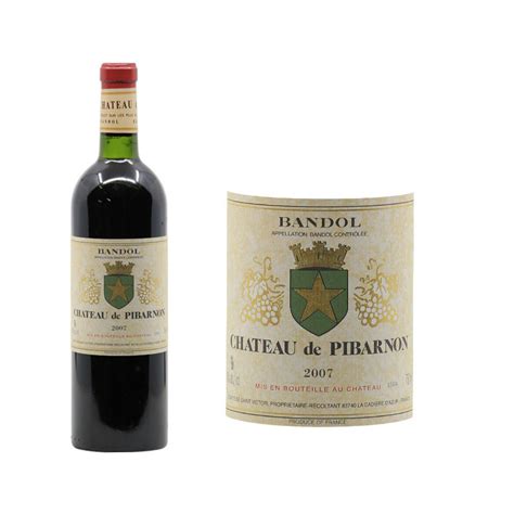 Bandol Rouge Ch Teau De Pibarnon Provence Red Wine Grands