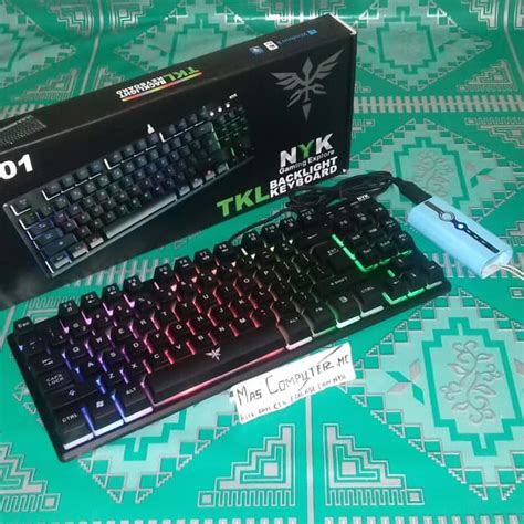 Jual JUAL Keyboard Gaming NYK K01 TKL BACKLIGH Mini Gaming Keyboard