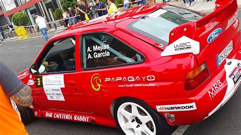 Verificaciones Rally Orvecame Norte 2018 Arranque Ford Escort WRC