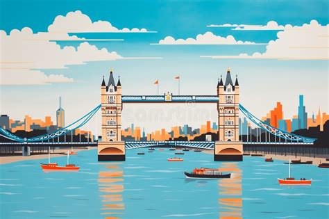 Building London Bridge Cartoon Stock Illustrations – 301 Building London Bridge Cartoon Stock ...