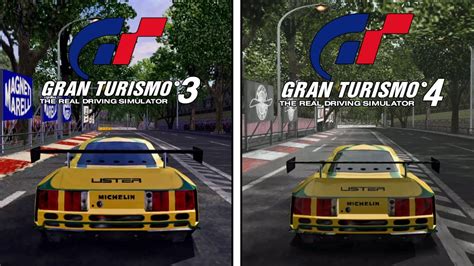 Gran Turismo 3 Vs Gran Turismo 4 Lister Storm V12 PCSX2 Comparison