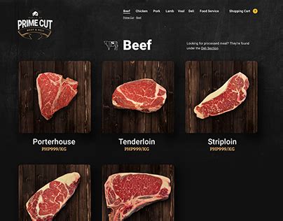 Prime Cut Meat Projects :: Photos, videos, logos, illustrations and ...