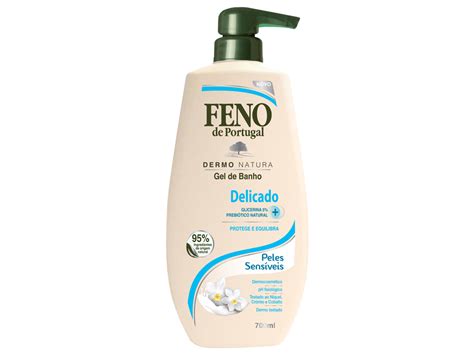 Gel De Banho Dermo Natura Delicado Feno De Portugal Ml Auchan