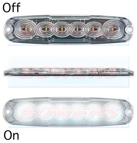 Led Autolamps Wm Slim Line Led Reverse Light Lamp Bowers Parts Online