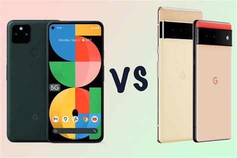 Google Pixel 5a 5G vs Pixel 6: Differences compared