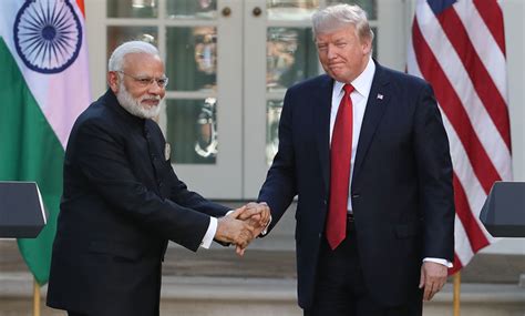 Year Ender 2017 News Indo Us Ties Pm Modi Donald Trump Chemistry