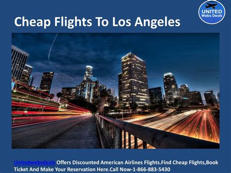 PPT - Cheap Flights to Los Angeles PowerPoint Presentation, free ...