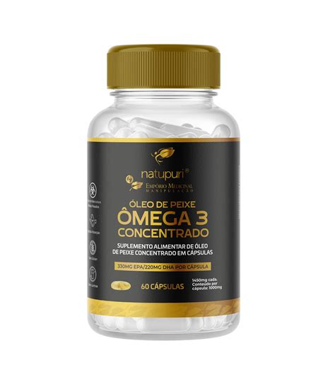 Omega 3 Concentrado Farmácia de Manipulação Empório Medicinal