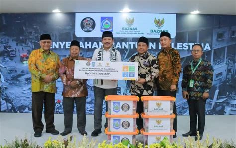 Baznas NTB Salurkan Rp2 Miliar Untuk Membantu Rakyat Palestina Kupas NTB