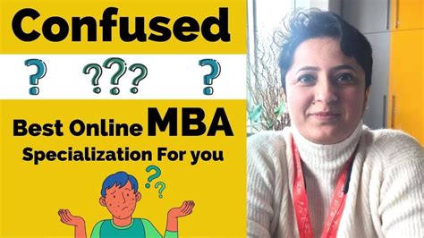 How To Choose The Right Mba Specialization For Your Career Online