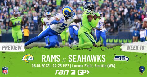 Regular Season Week Rams Seahawks