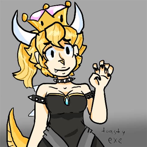 Bowsette By Toastyexe On Newgrounds