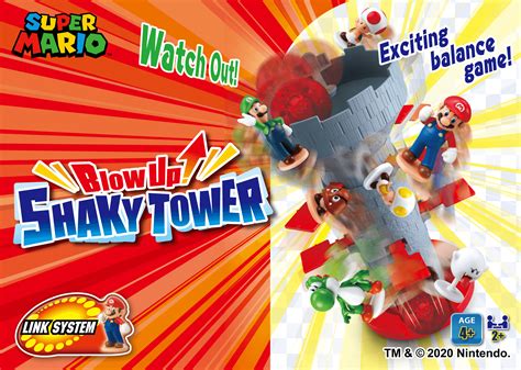 Epoch Super Mario Blow Up Shaky Tower 7356 Site De Mode Mondialement