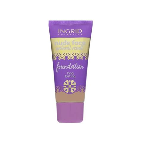 Ingrid Nude Face Natural Result Foundation Podk Ad Kryj Cy Sand Ml