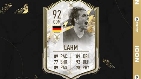 Fifa 22 Disponibile La Sbc Icon Di Philipp Lahm Moments