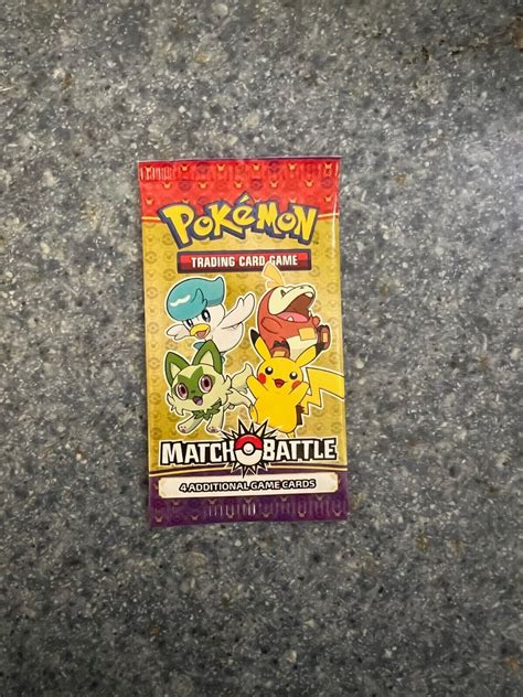 2023 McDONALD S Pokemon Match Battle Cards TCG HAPPY MEAL TOYS Or Set