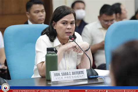 VP Sara Duterte Refuses To Take Oath At House Hearing