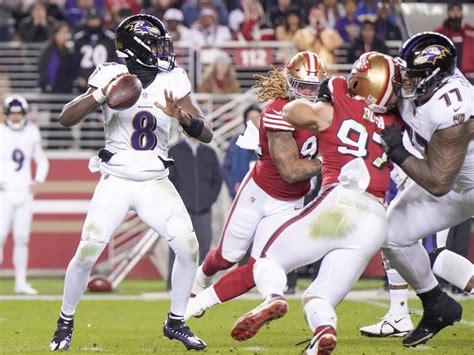 Lamar Jackson Leads The Ravens Past The 49ers Winnipeg Sun