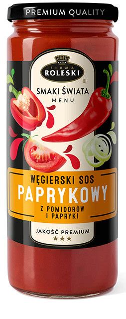 ROLESKI Sos Paprykowy Węgierski 470g Roleski Sklep EMPIK