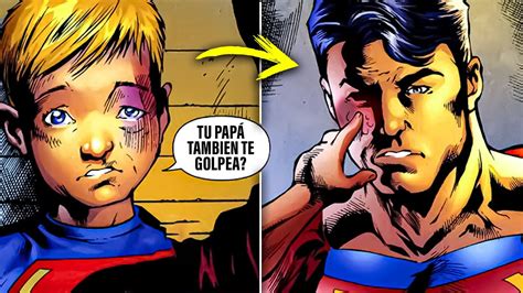 Superman Salva A Un Ni O Golpeado Por Su Padre Youtube