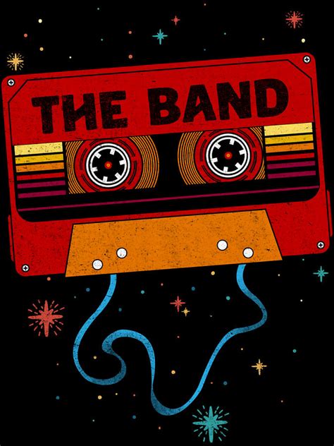 The Band Retro Vintage Digital Art by Roya Steward - Fine Art America