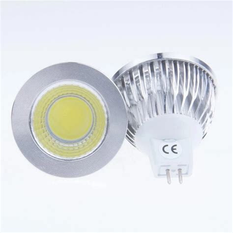 Lámpara LED de alta potencia MR16 GU5 3 reflector regulable 6W 9W