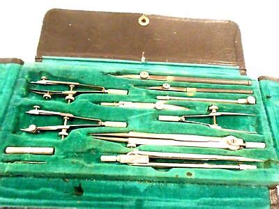 Vintage Compass/Drafting Set-Germany in Original Case | eBay