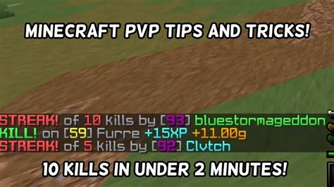 Minecraft PvP Tips And Tricks YouTube